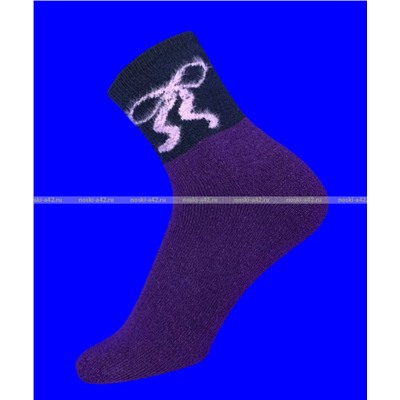 Термоноски подростковые внутри махра из шерсти арт. 1021