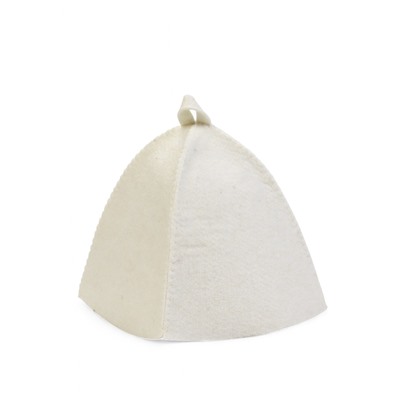 Шапка для бани и сауны «Баня парит - здоровье дарит», полиэфир 70%, шерсть 30%, «Добропаровъ»