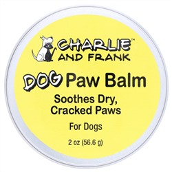 Charlie & Frank, Бальзам для лап собаки, 56,6 г (2 унции)