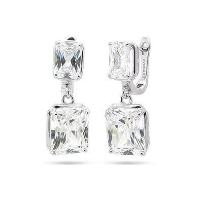 Серьги из серебра куб.циркон., МЦВ955