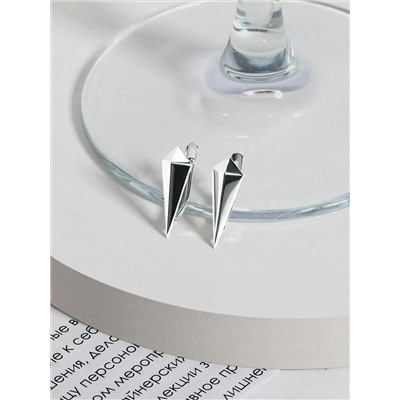 Серьги из серебра родированные 220-10-226р