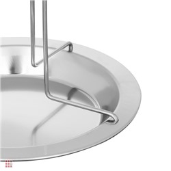 Форма с подставкой для запекания курицы 16,5х17см, нерж сталь