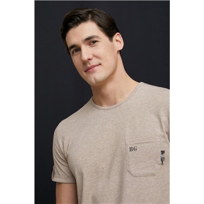 Фуфайка (футболка) BeGood SS21MJ234A Safari