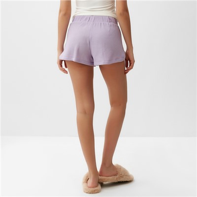 Шорты женские KAFTAN Basic line, размер 44, сиреневые
