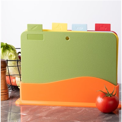 Доска разделочная на подставке 4 штуки / DLS-CB-125 /уп 20/ ОРР