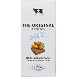 THE ORIGINAL. Молочный с цельным миндалем 90 гр. карт.упаковка