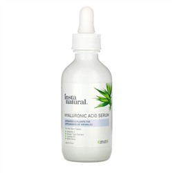 InstaNatural, сыворотка с гиалуроновой кислотой, 60 мл (2 жидк. унции)