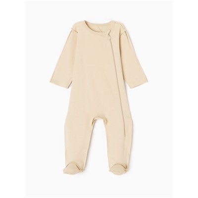 Комбинезон детский MINAKU Nature, рост 54-56 см, бежевый