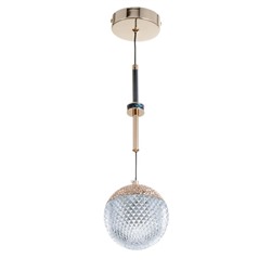 Светильник BayerLux «Джасо» 1хLED 20 Вт золото 12×12×37 см