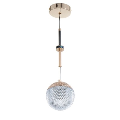 Светильник BayerLux «Джасо» 1хLED 20 Вт золото 12×12×37 см