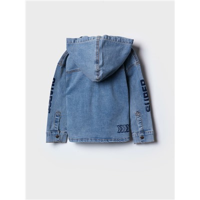 Куртка текстильная джинсовая для мальчиков