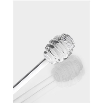 Баночка для мёда и варенья BellaTenero «Эко. Пчёлка», 300 мл, 10×12.5 см, с ложкой, стекло