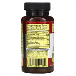 Whole World Botanicals, Royal Maca® Plus For Women, премиальная мака для женщин, 500 мг, 90 вегетарианских капсул