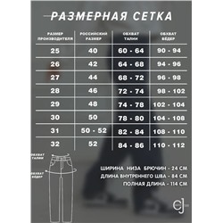 Женские джинсы прямые CRACPOT