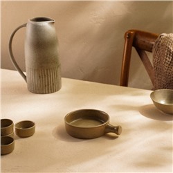 Кокотница фарфоровая SL Home «Песчаный бриз», 17×13,3 см, цвет бежевый