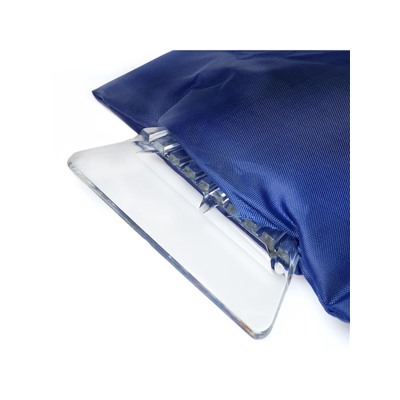 Скребок-варежка TORSO, ширина скребка 11 см, синий