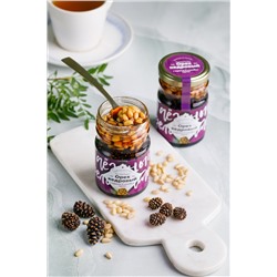 Таежный деликатес "Кедровый орех с Сосновой шишкой" в сиропе / стекло  230 гр / Солнечная Сибирь