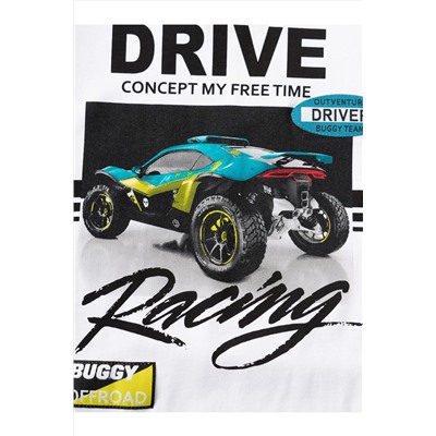 Комплект трикотажный для мальчиков: фуфайка (футболка), брюки PLAYTODAY, 1239843