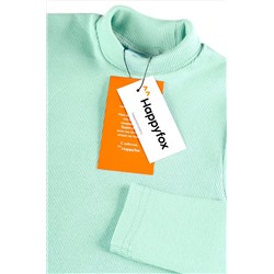 Детская базовая водолазка в рубчик Happyfox