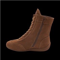 Ботинки из натуральной кожи P-MR22-5 коричневые