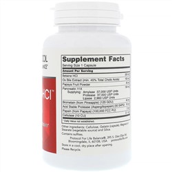 Protocol for Life Balance, Enzymes-HCI, 120 капсул
