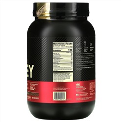 Optimum Nutrition, Gold Standard, 100% Whey, с насыщенным вкусом молочного шоколада, 909 г (2 фунта)