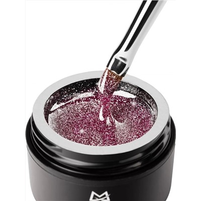 MANITA Гель моделирующий для ногтей светоотражающий / Builder Gel Reflective №09, 15 мл 28238