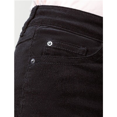 Брюки из эластичного микро-вельвета