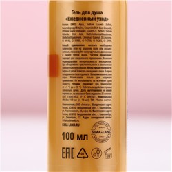 Гель для душа, 100 мл, аромат пряный эль, Чистое счастье