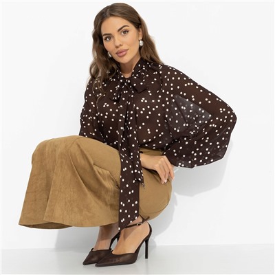 Блуза для нескучного офиса, Привлекаю удачу (американо)