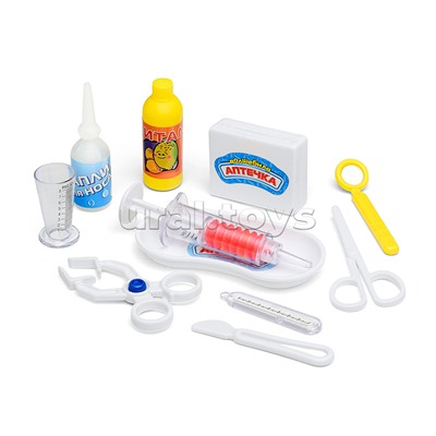 Набор доктора "Волшебная аптечка", в чемодане (37 предметов)