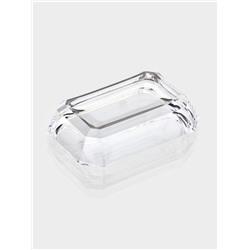 Набор для ванной "Кристалл" 4 предмета (дозатор, 2 стакана, мыльница)