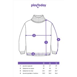 Свитер PLAYTODAY, 1047549