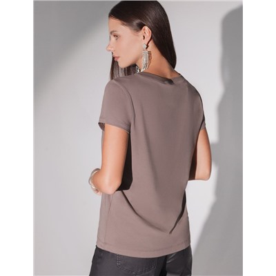 VILATTE Футболка D49.135