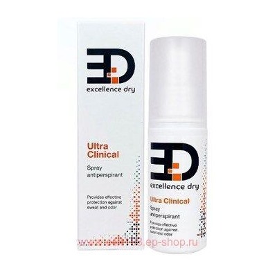 Excellence Dry Спрей антиперспирант от обильного потоотделения Ultra clinical 50 мл