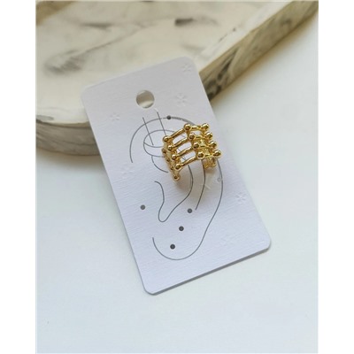 Серьги - кафф