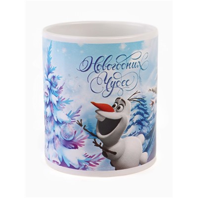 Кружка новогодняя сублимация 320 мл, Холодное сердце