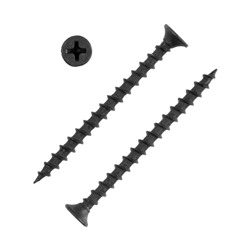 Саморез по дереву 3.5×51 мм, крупная резьба, фосфатированный, в упаковке 15 кг