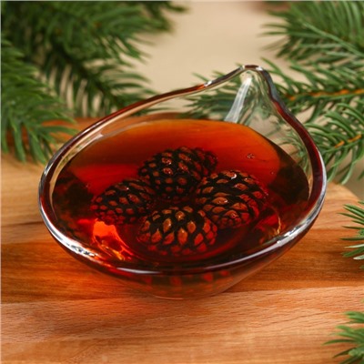 Подарочный набор новогодний «Уютный новый год»: сбор трав 3 шт.×20 г, варенье из сосновых шишек 100 г