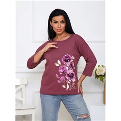 Футболка "Керри" (Бордо)