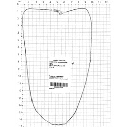 Цепь из серебра родированная - Венецианская 925 пробы 81038161745 веницианская