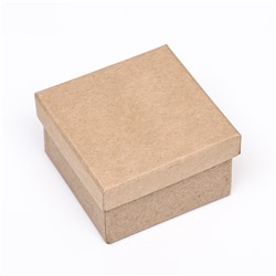 Набор коробок квадратных 10 в 1 крафт,24.5×24.5×11.5 - 6.5×6.5×4 см,