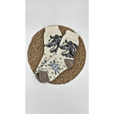 Шерстяные носки