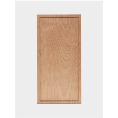 УЦЕНКА Доска разделочная с кровостоком, из цельной березы, 40х20х2 см, покрыта маслом