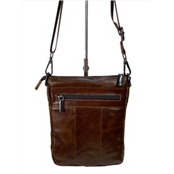 Сумка мужская из натуральной кожи, цвет коричневый