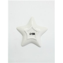 Подставка для чайных пакетиков новогодняя «Снежинка», 8.7×8.7 см