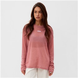 Лонгслив женский MIST, размер onesize, розовый