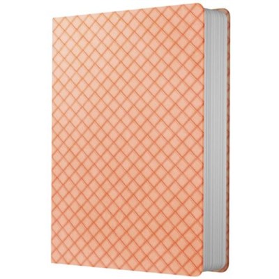 Записная книжка А6  80л линия "April. Персик" иск.кожа КЗАКЛ6804484 Эксмо