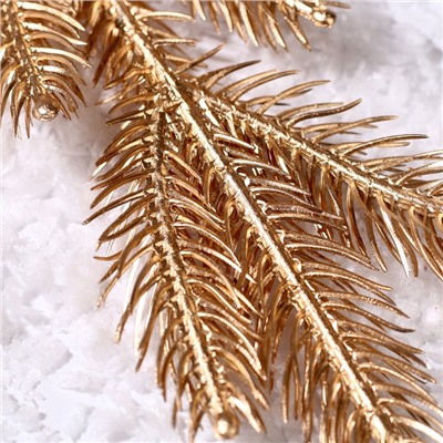 Ветка декоративная новогодняя, 30 см