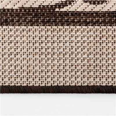 Ковер Циновка овальный 80х150см, sz1473/a2o/11, джут ПП100%